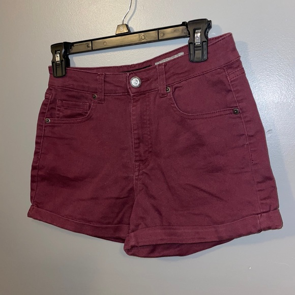 Aeropostale Pants - {AEROPOSTALE} High Waisted Midi Jean Shorts